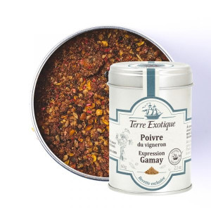 Poivre du Vigneron Expression Gamay 60 g Terre Exotique