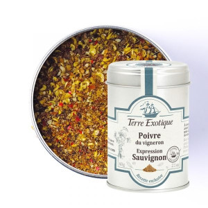 Poivre du Vigneron Expression Sauvignon 60 g Terre Exotique