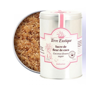 Sucre de Fleur de Coco 210 g Terre Exotique Sucre de Fleur de Coco 210 g Terre Exotique