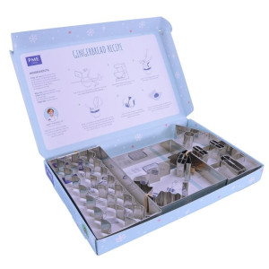 Kit 5 Emporte-Pièces Maison en Pain d'Epices PME Kit 5 Emporte-Pièces Maison en Pain d'Epices PME