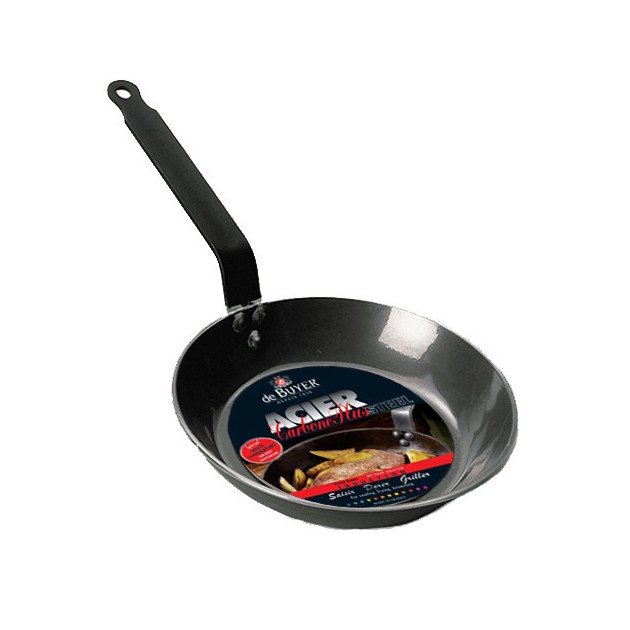 Poele Lyonnaise Carbone Plus Ã˜ 20 cm De Buyer - Poele a frire ronde