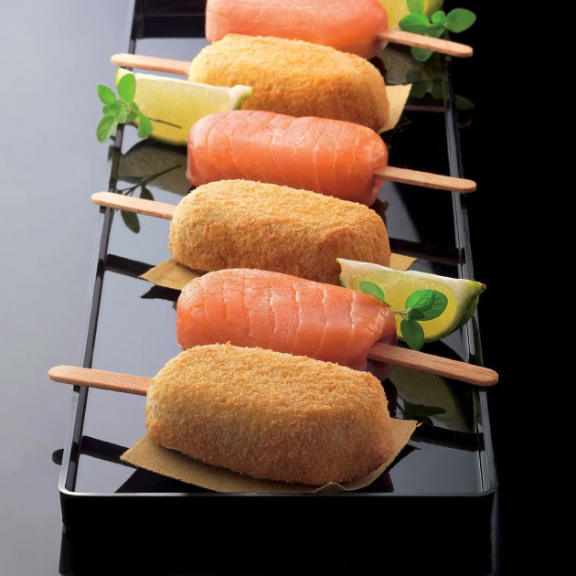 Mise en situation Moule à esquimaux SilikoMart version Batonnêts frits