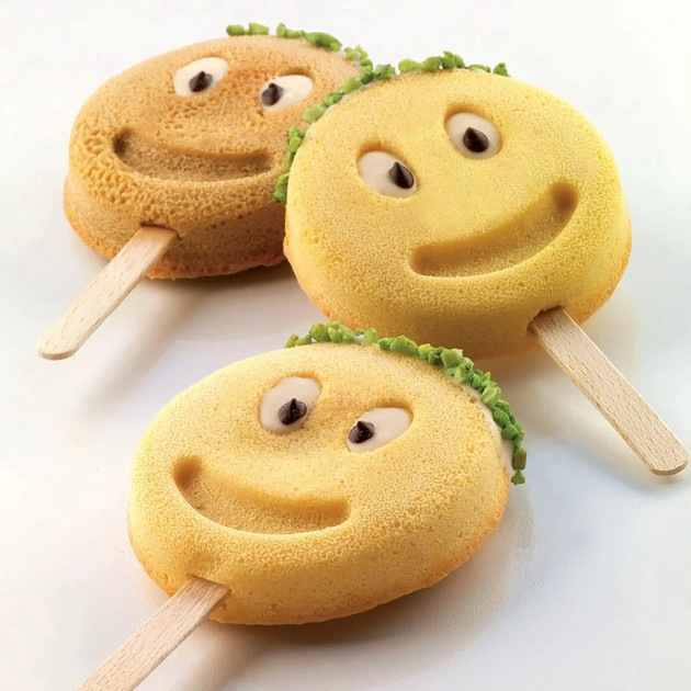Moule Smile Silikomart version moelleux Moule Smile Silikomart version moelleux