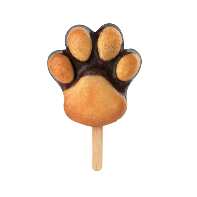 Moule à glace silicone en forme de patte de chien Moule à glace silicone en forme de patte de chien