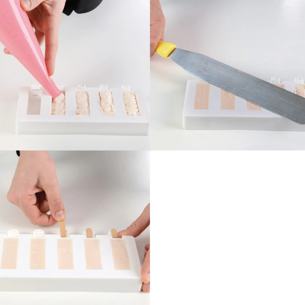 Guide de réalisation glace maison moule silicone Mini Pick SilikoMart Guide de réalisation glace maison moule silicone Mini Pick SilikoMart