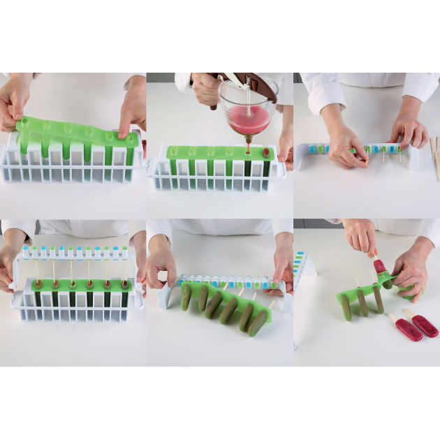 Kit Glace Maison Etape 1 - Réalisation d'une glace framboise  Kit Glace Maison Etape 1 - Réalisation d'une glace framboise