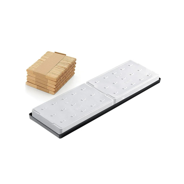 Moule à glace silicone 30 mini Cubes avec bâtonnets SilikoMart