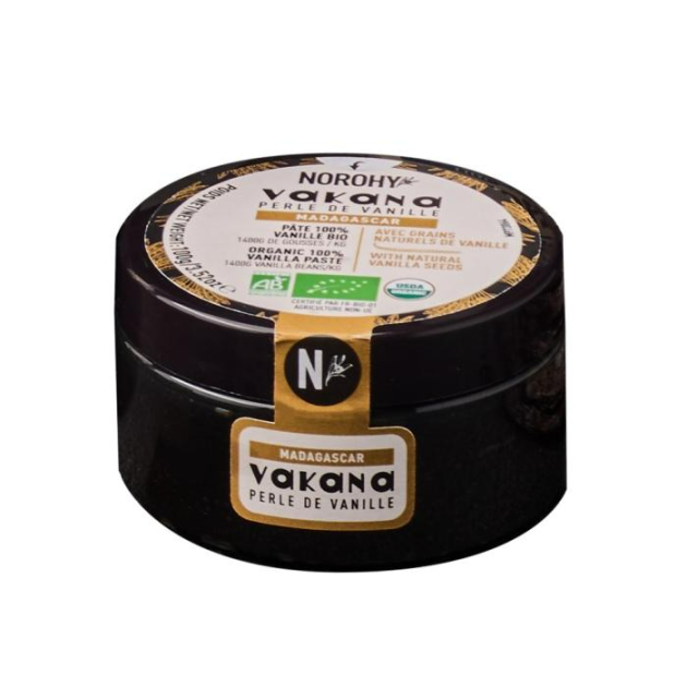 Perle de Vanille Vakana Bio 100 g Norohy