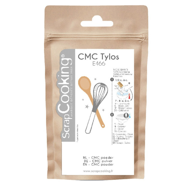 CMC Tylos E466 en Poudre 35 g Scrapcooking