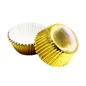Mini Caissettes Cupcakes Dorées (x45) PME