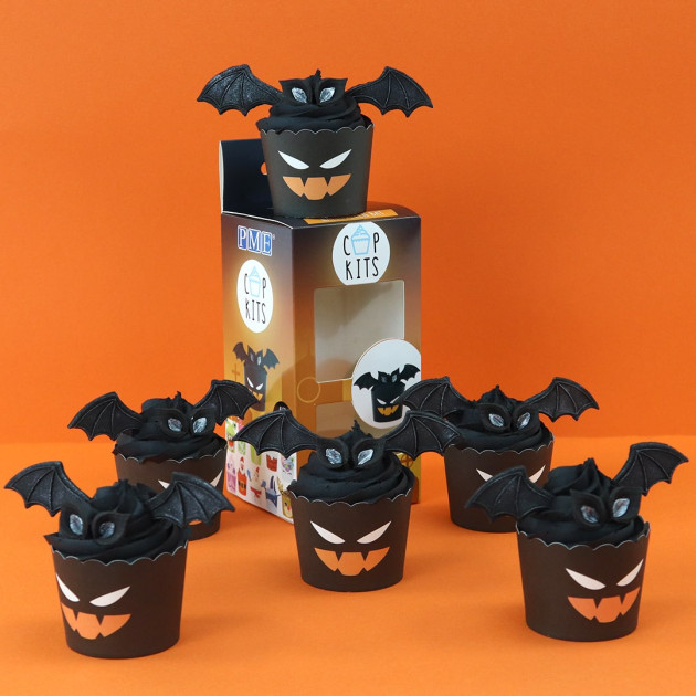 Kit Déco Cupcakes Inspiration Batman Kit Déco Cupcakes Inspiration Batman