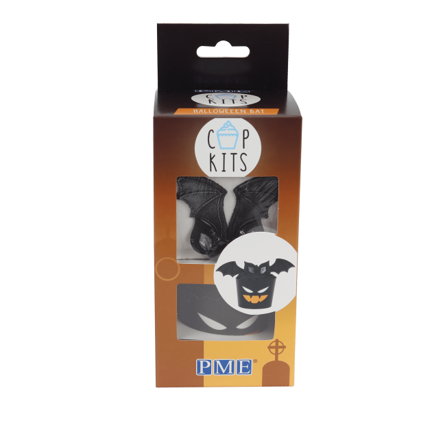 Kit Déco Cupcakes Halloween Chauve-Souris PME