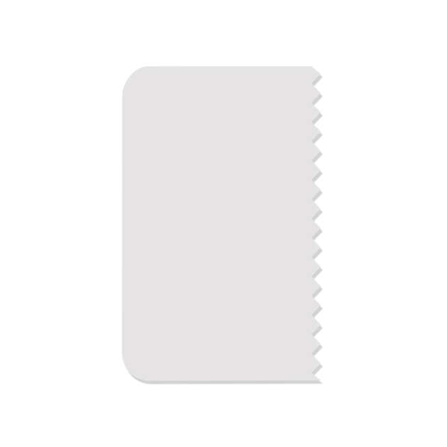 Peigne Pâtissier Motif Rayures