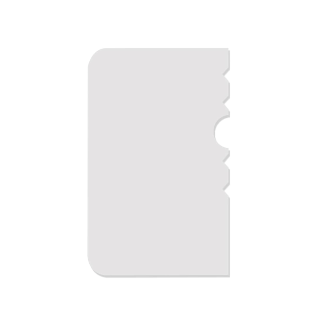 Racloir Pâtisserie Motif Moulures