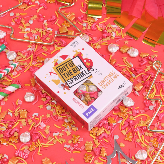 Vermicelles Déco Gâteau De Noël