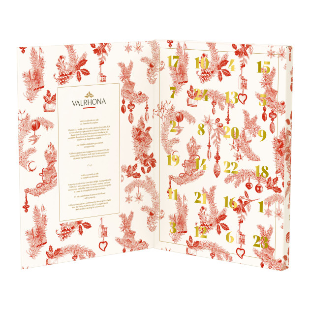 Calendrier de Noël Valrhona Calendrier de Noël Valrhona