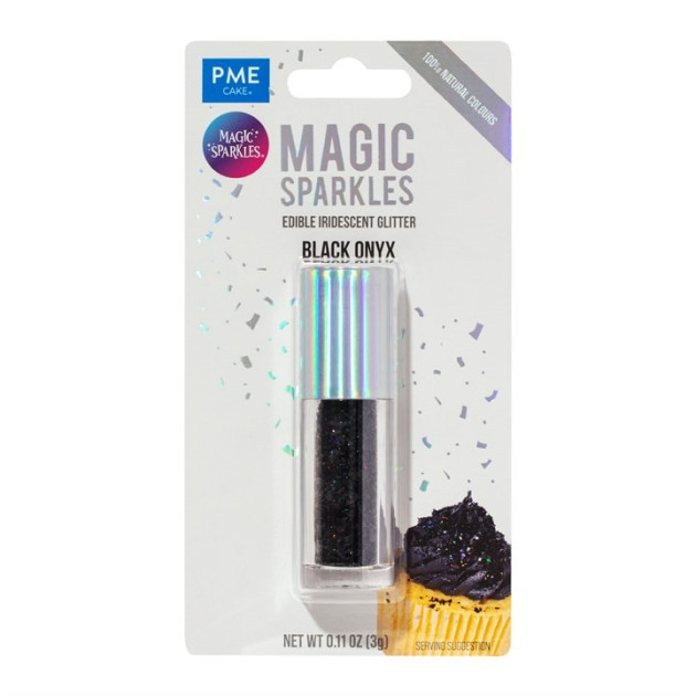 Paillettes Alimentaires Onyx Noir 3 g PME