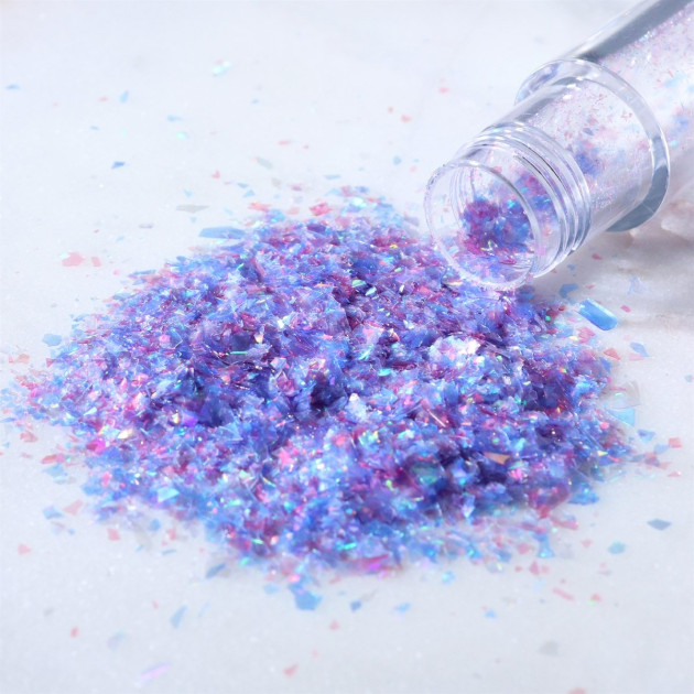 Paillettes violettes