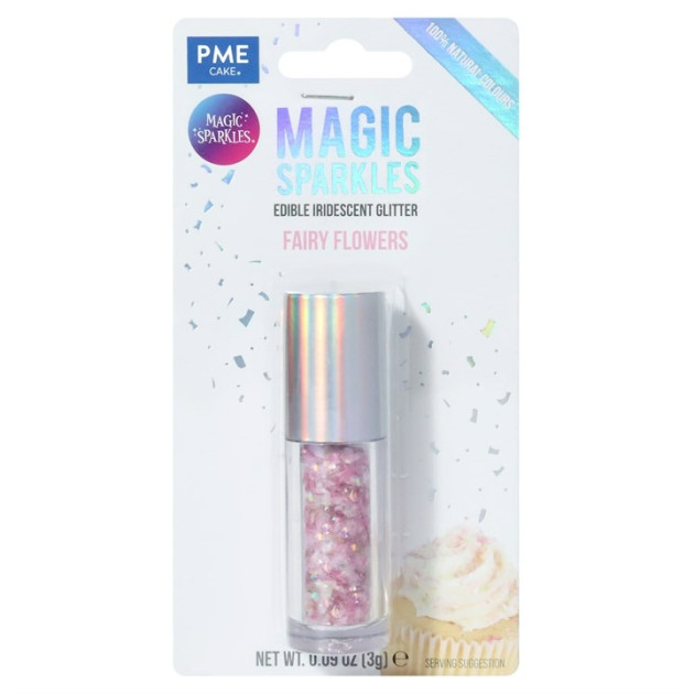 Paillettes Alimentaires Rose Fée 3 g PME