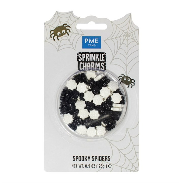 Décors en Sucre Araignées Halloween 25 g PME