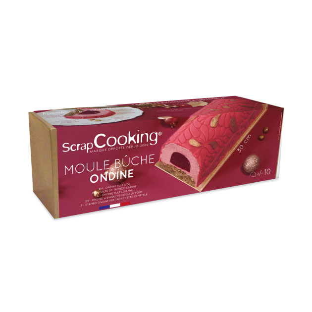 Coffret Bûche de Noël Ondine Scrapcooking