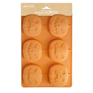 Moule Silicone Citrouilles (x6) Scrapcooking Moule Silicone Citrouilles (x6) Scrapcooking
