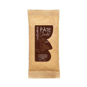 Pâte Chocolat Intense pour Couverture 400 g Scrapcooking Pâte Chocolat Intense pour Couverture 400 g Scrapcooking