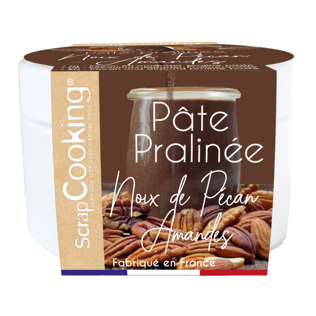 Praliné Noix de Pécan Amande 200 g Scrapcooking