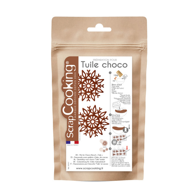 Préparation pour Tuiles au Chocolat 120 g Scrapcooking