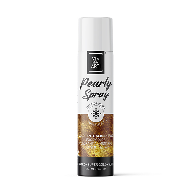 Spray Colorant Or Effet Métallisé 250 ml Via Delle Arti