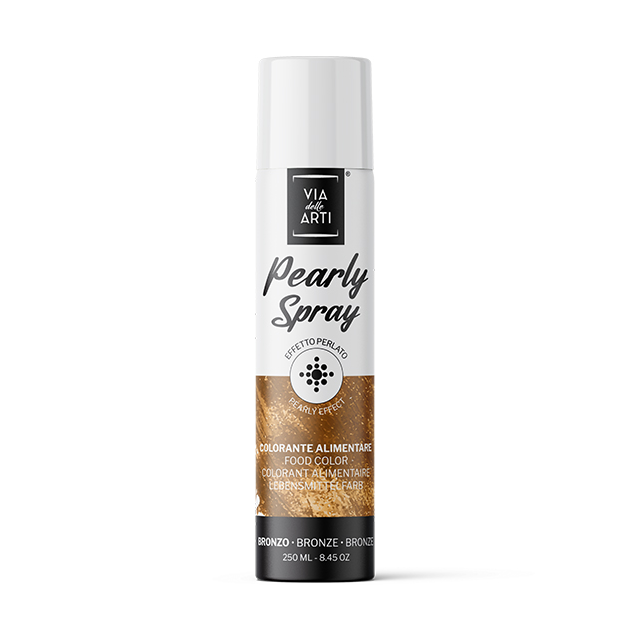 Spray Colorant Bronze Effet Métallisé 250 ml Via Delle Arti