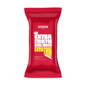 Pâte à Sucre Extra Jaune 1Kg Renshaw Pâte à Sucre Extra Jaune 1Kg Renshaw