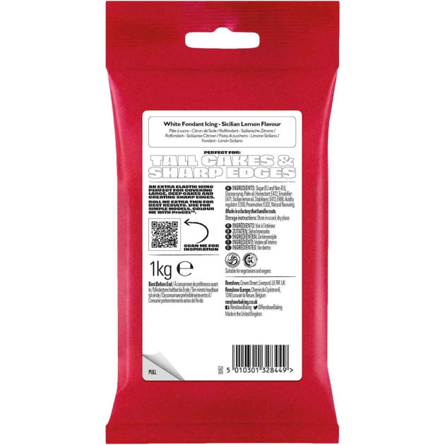 Renshaw Extra – Pâte à sucre goût citron 