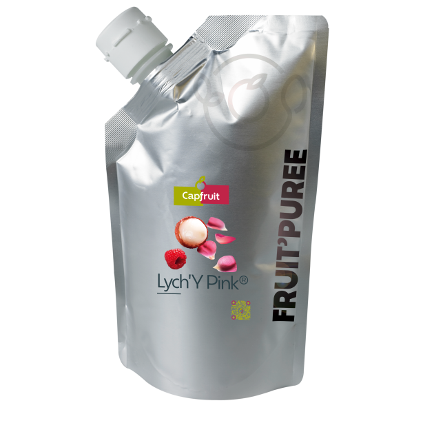 Purée de Fruit Lych'Y Pink Capfruit 1 kg