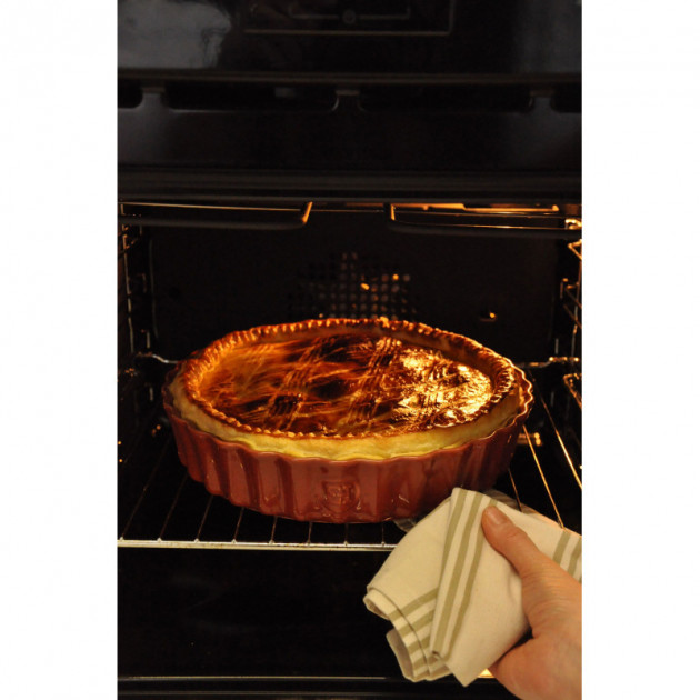 Tourtiere Haute Grand cru Emile Henry a la sortie du four