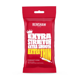 Pâte à Sucre Extra Jaune 250g Renshaw Pâte à Sucre Extra Jaune 250g Renshaw