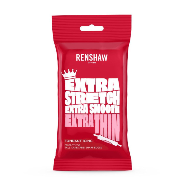 Pâte à Sucre Extra Rose 250g Renshaw