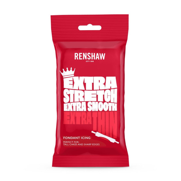 Pâte à Sucre Extra Rouge 250g Renshaw