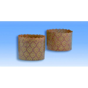 Moules mini-Panettone en Papier x100 Moules mini-Panettone en Papier x100