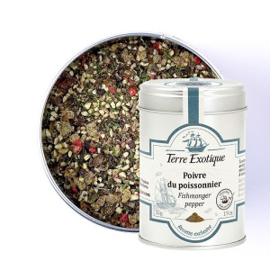 Poivre du Poissonnier 55 g Terre Exotique