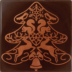 Embout de Bûche Pochoir Folklorique (x42) Florensuc