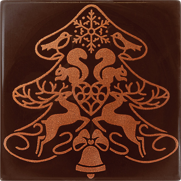 Embout de Bûche Pochoir Folklorique (x42) Florensuc