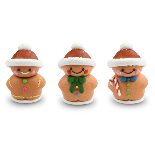 Décors en Sucre Bonhomme Pain d'Épices Noël (x30) Modecor