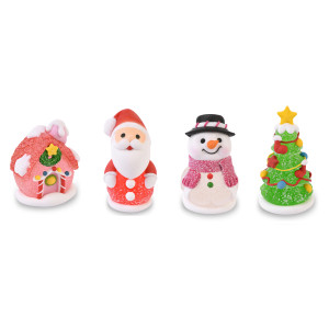 Décors en Sucre et Gelée Noël (x36) Modecor Décors en Sucre et Gelée Noël (x36) Modecor