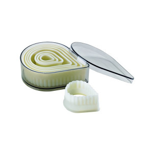 Emporte Pièce Cannelé Larme Polyglass (x8)