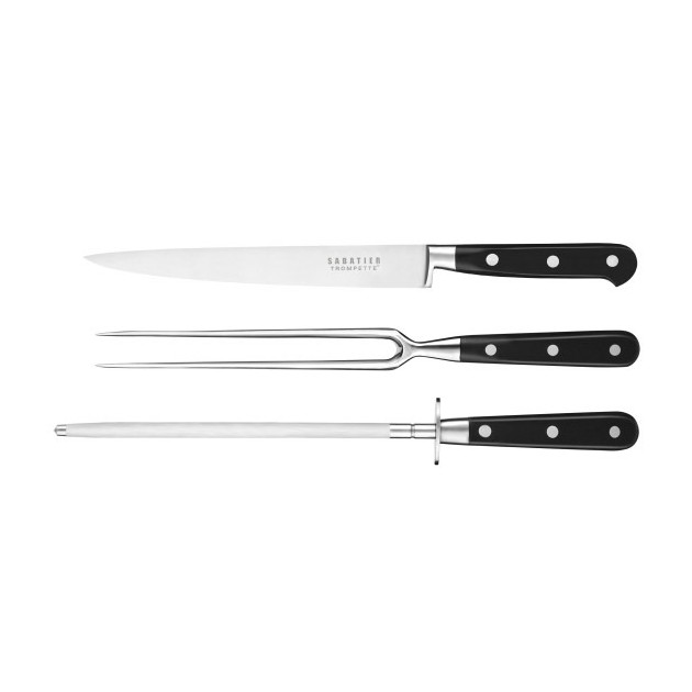 Coffret Découpe 3 Pièces Sabatier Trompette