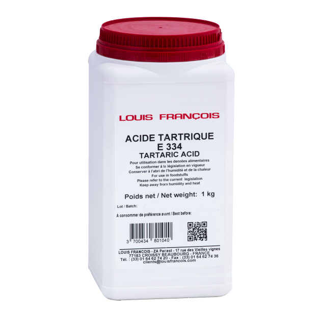 Acide Tartrique 1 kg E334