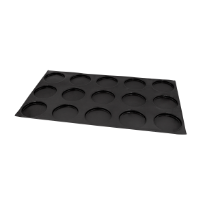 Moule Silicone 15 Florentins (quiches) 9 cm x H 0,8 cm Flexipan Moule Silicone 15 Florentins (quiches) 9 cm x H 0,8 cm Flexipan