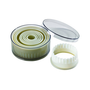 Emporte Pièce Rond Cannelé Polyglass (x9) Emporte Pièce Rond Cannelé Polyglass (x9)