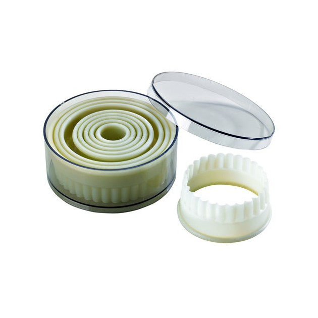 Emporte-pièce rond cannelé - Exoglass® - Ø 10 cm - Matfer